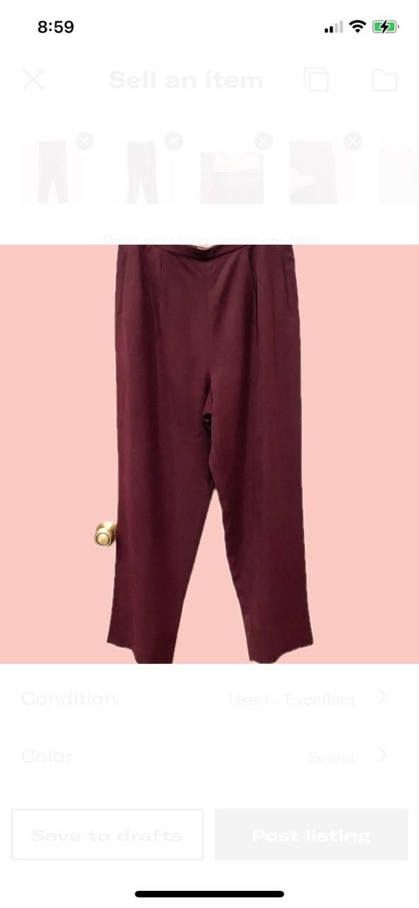 Silk Valerie Stevens Dress Pants Sz 16