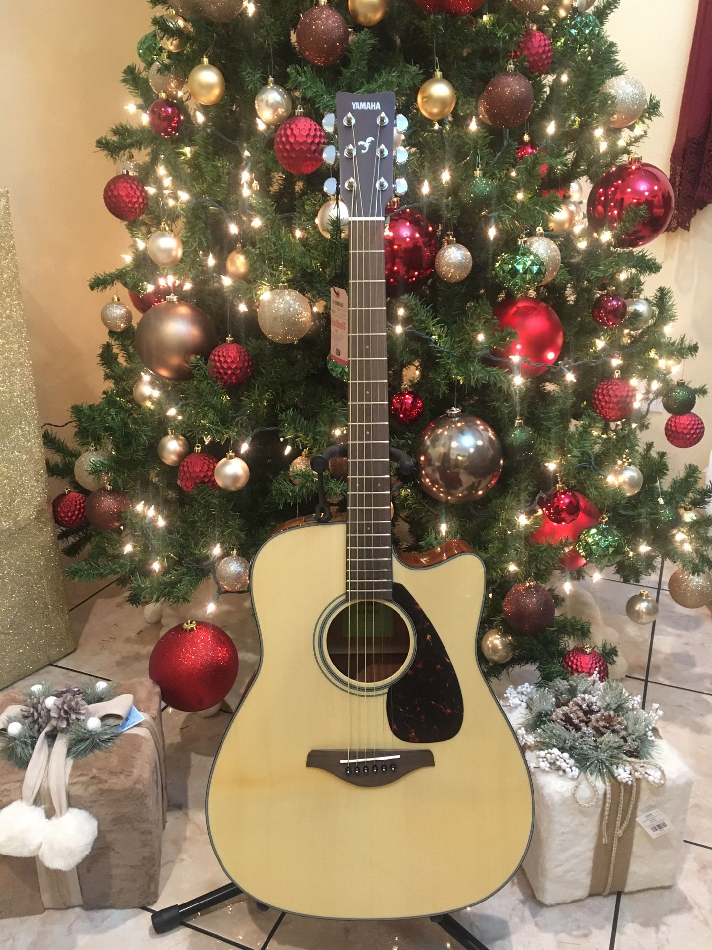 Yamaha Fgx800c Electric Acoustic Guitar