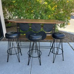 MCM Style Bar Set ( Can Deliver For $10 )