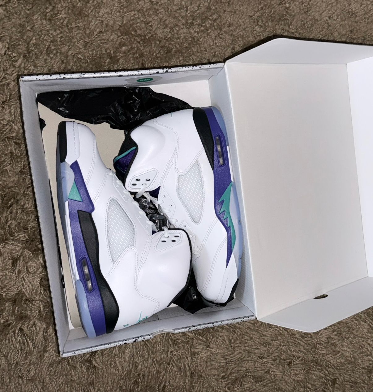 Jordan 5 Retro Grape Size 10.5 Men