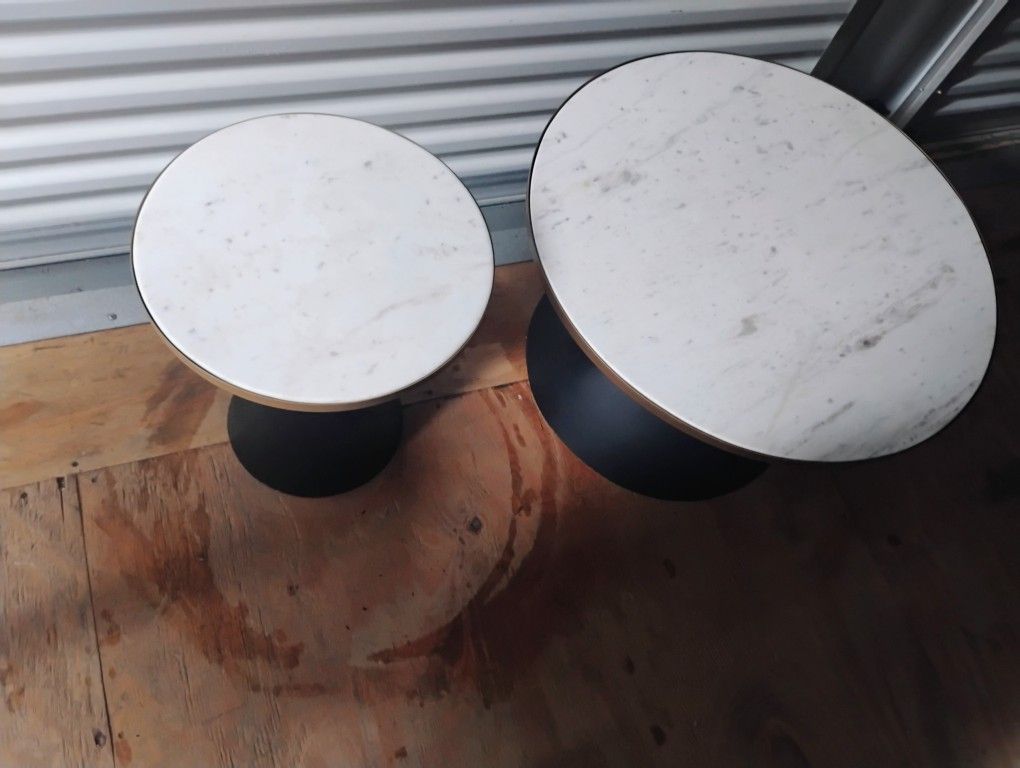 Tov Marble Cocktail And Side Table