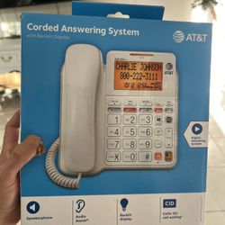 New Corded Answering System 
