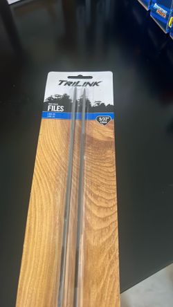 Trilink Saw Chain 2 Pack 5/32" Round Sharpening Files; Chainsaw Accessory; Size 5/32"; Condition: New