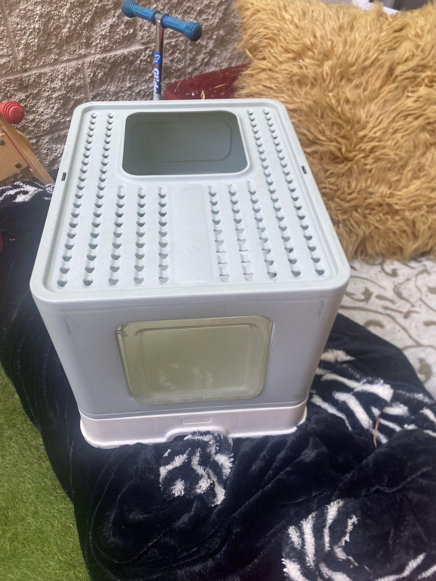 Top Open Cat Litter Box