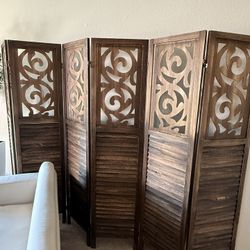 Stunning 4-Panel Decorative Room Divider - High Quality