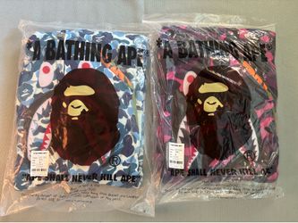 Bape zip up hoodies