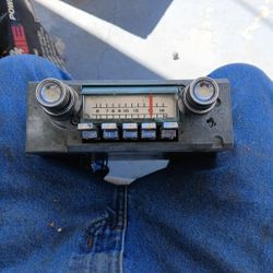 Vintage Car Radio