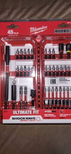 Milwaukee Shockwave 45pc Impact Driver Bit Set