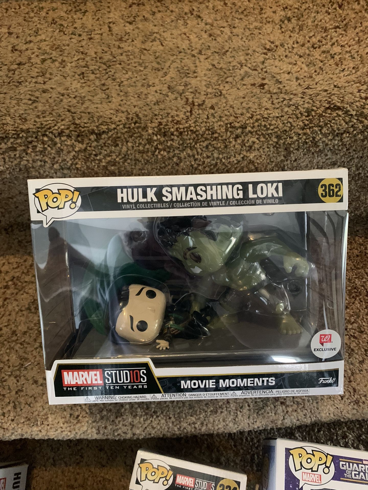 Hulk Smashing Loki Funko Pop