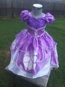 Size 1 Sofia the first costume