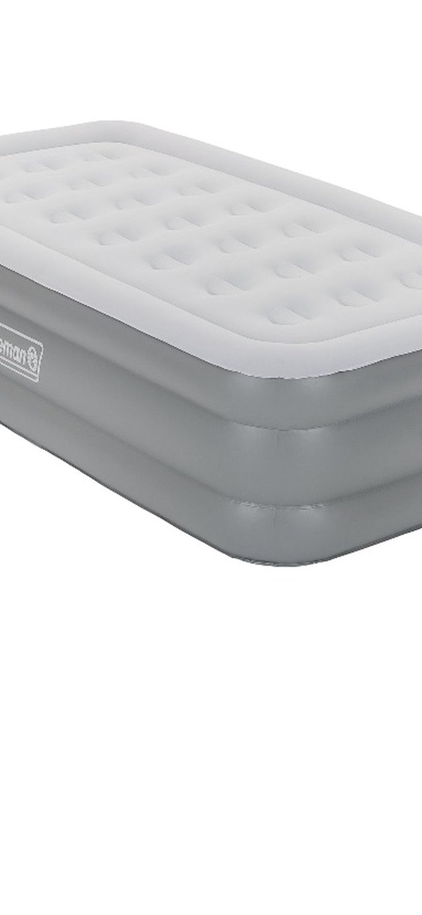 Coleman SupportRest Elite Double-High Inflatable Air Mattress Bed with Built-In Pump, Twin