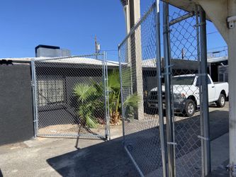 Chain Link Fence Installation 