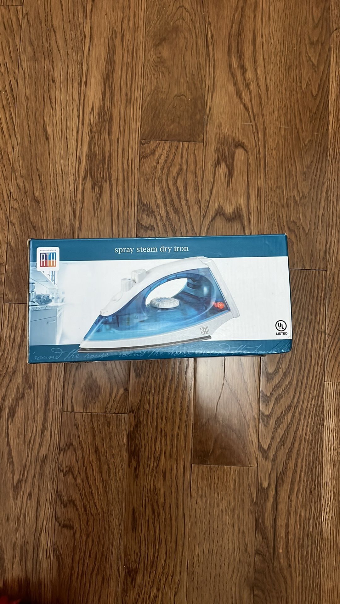 New RTH Steam Iron β Blue & White