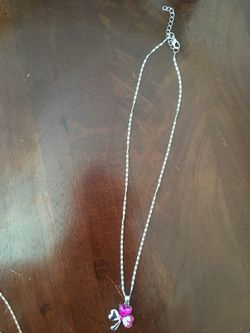 Sterling silver necklace $25