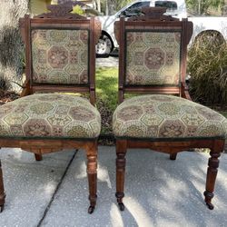 Eastlake Antique Chairs