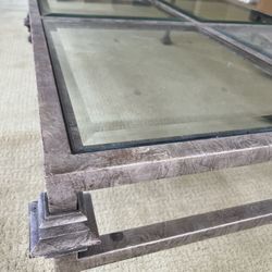 Heavy Wrought Iron Coffee Table Large 