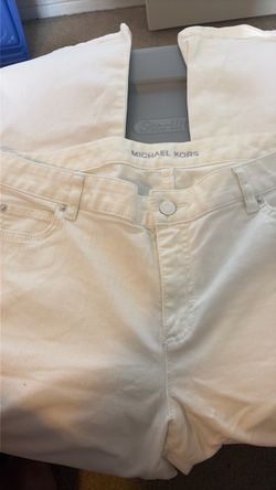 Michael Kors White Denim Jeans