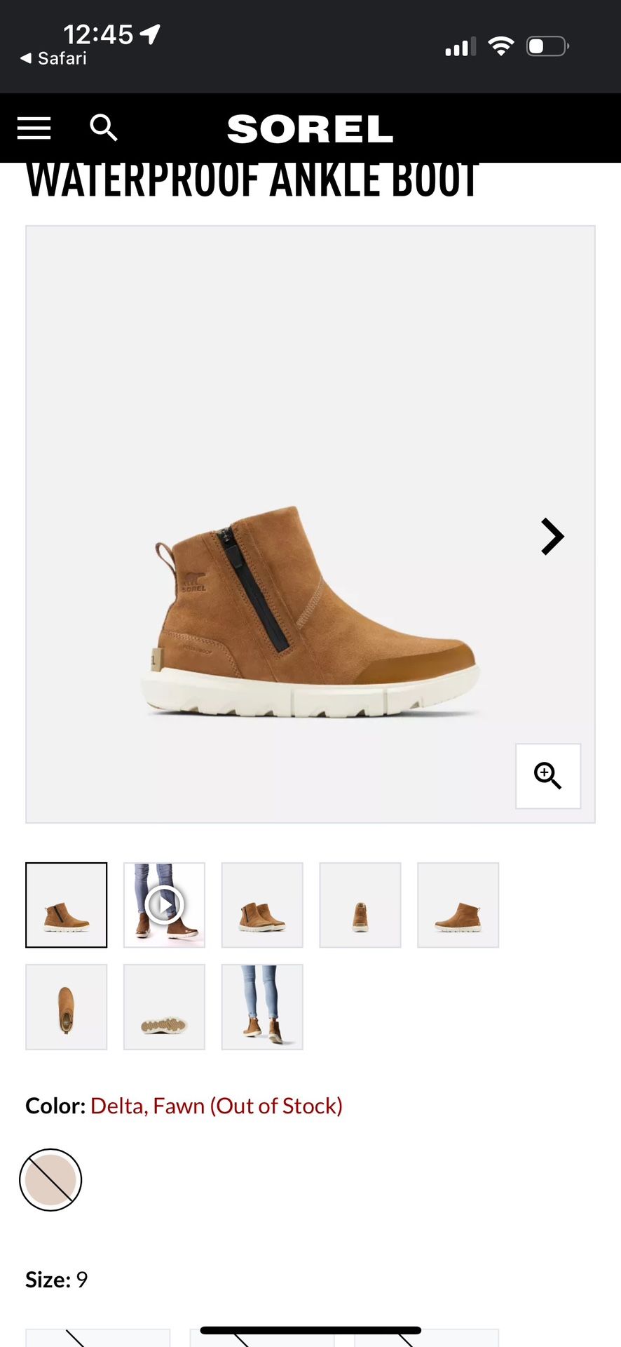 Sorel Waterproof Suede Boots Booties