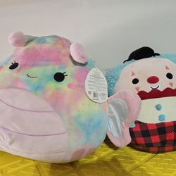 New With Tags Squishmallows Valentines Day Gift Toys Stuffed Plushies Animals 