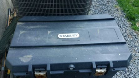 Stanley tool box on wheels
