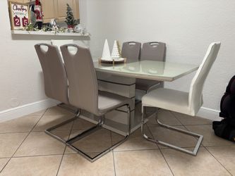 Dining Table With 6 Chairs