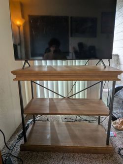 TV Stand with extra shelving