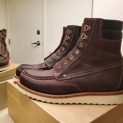 Grant Stone Field Boots Burgundy Kudu Size 11