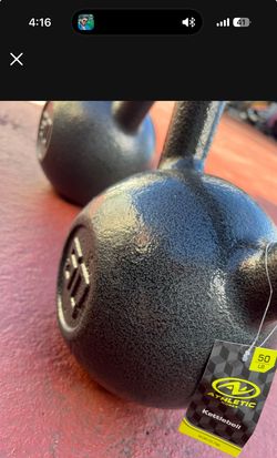 50.lbs X 2 Kettlebell NEW