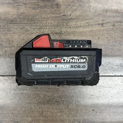 Milwaukee M18 XC6.0 Li-Ion Battery 