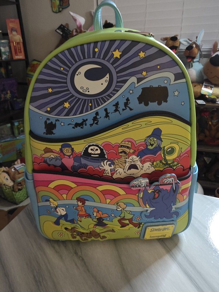 Scooby-Doo Psychedelic Monster Chase Mini Backpack