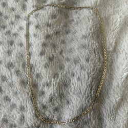 $40 14k 18inch Flat Mariner Chain