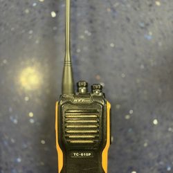 Used HYT TC-610P Yellow Two-Way Radio