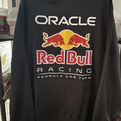ORACLE RED BULL RACING Formula 1 Team Design Hoodie (Large Size Adult). Also Available In XL Size.