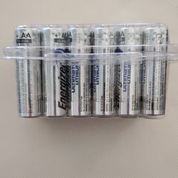AA Energizer lithium batteries 24 pack