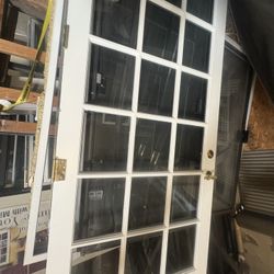 8’x4’ Wood French Door 