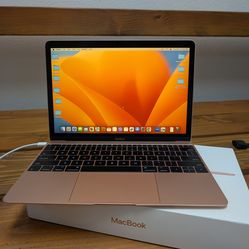 ​Apple MacBook 12" Retina, Pink– 256GB SSD