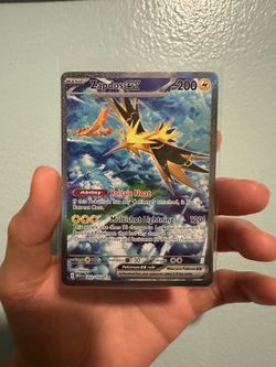 Pokemon Zapdos ex 202 NM