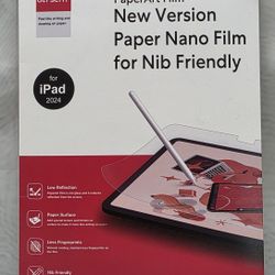 Paper Art Film New Version Paper Nano Film For NIB Friendly Ipad 2024. New