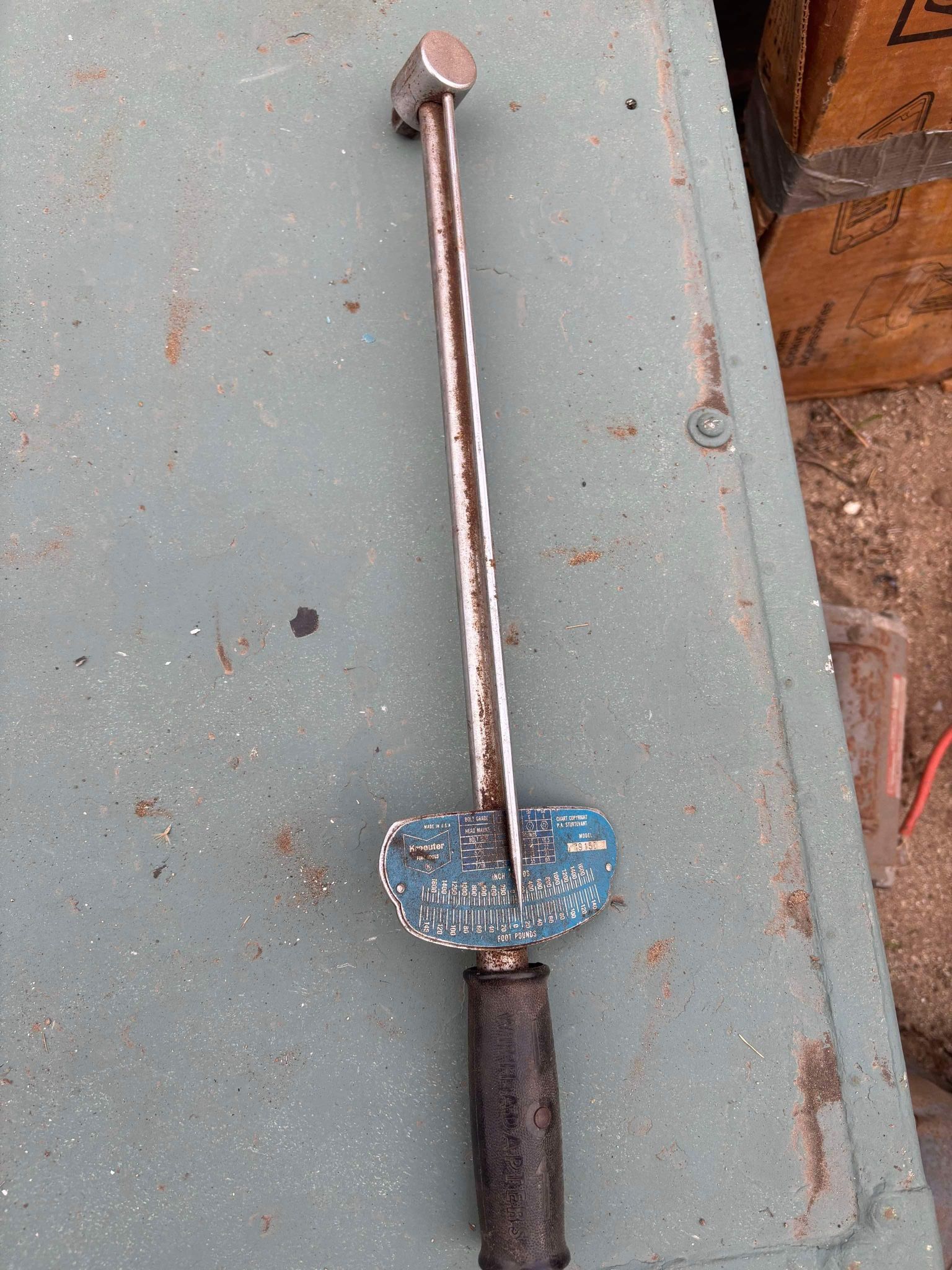 Sale Vintage Torque Wrench