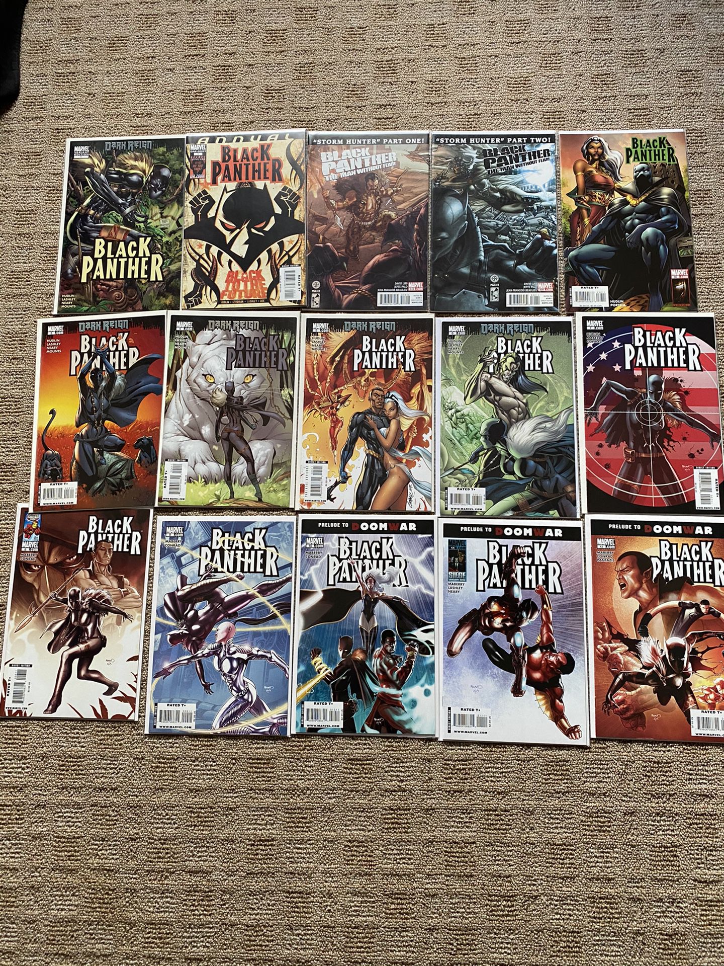 Marvel Black Panther Comics incl Variant cover