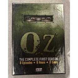 OZ The Complete First Season Box Set DVD 3 Disc Set Great Condition