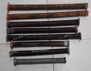 garage door springs - best offer -2.5 inch diameter - various lengths