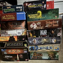 Board Games Lot 