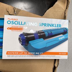 Oscillating Sprinkler