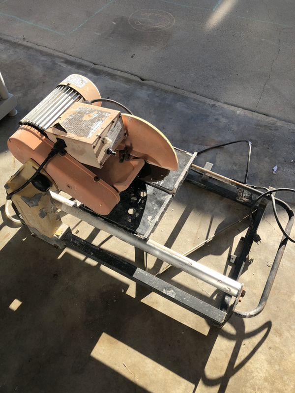 Chicago Electric Tile Saw TC250B1 for Sale in Ontario, CA OfferUp