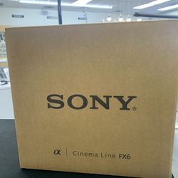 Sony FX6 Cinema Line