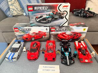 Lego Speed Champions x5 Cars (Northridge)