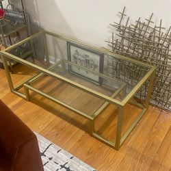 Gold Cocktail Table