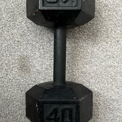 40lb dumbbell