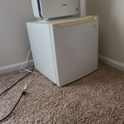 White Mini Fridge